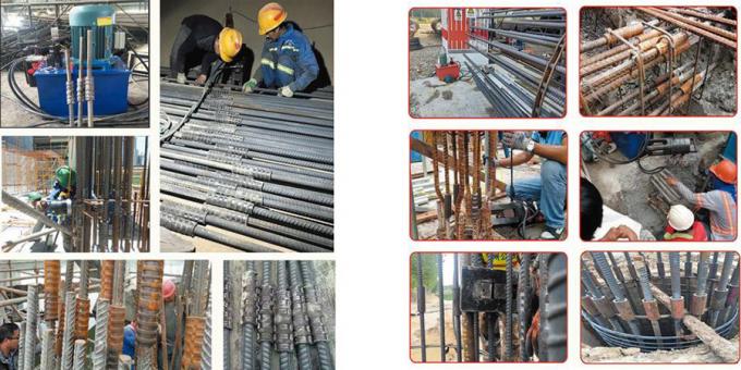 Máquina de extrudado fría de protuberancia de la prensa del Rebar de acero frío de la troqueladora