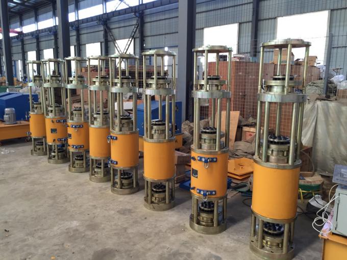 sistema de elevación síncrono 0 de Ton Hydraulic Strand Jack With del movimiento 600 del cilindro de 500m m
